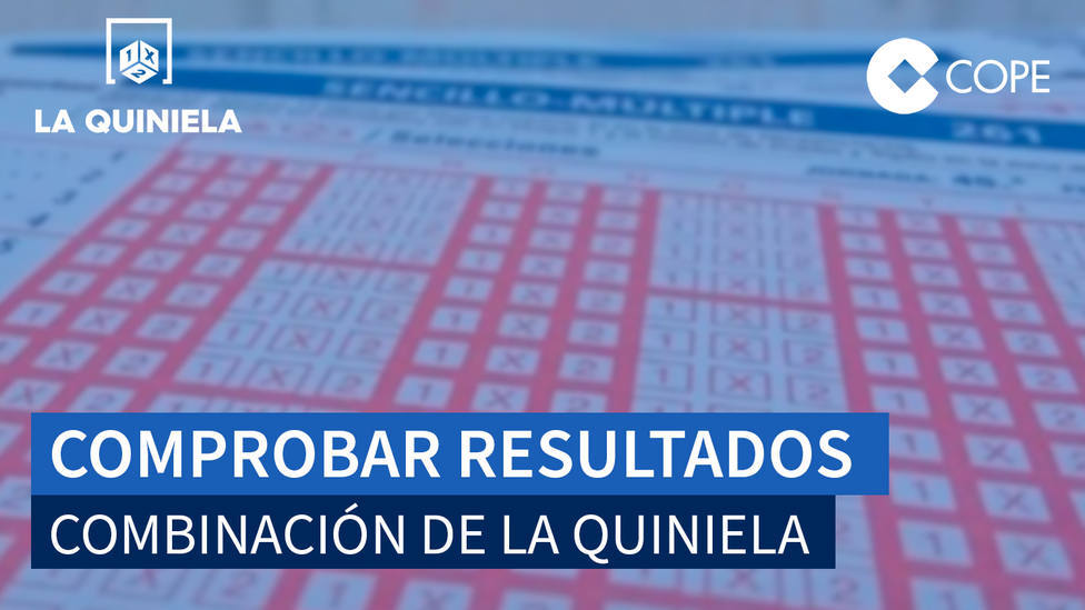 Resultados La Quiniela: resultados del 31 de diciembre 2022 - La Quiniela - COPE