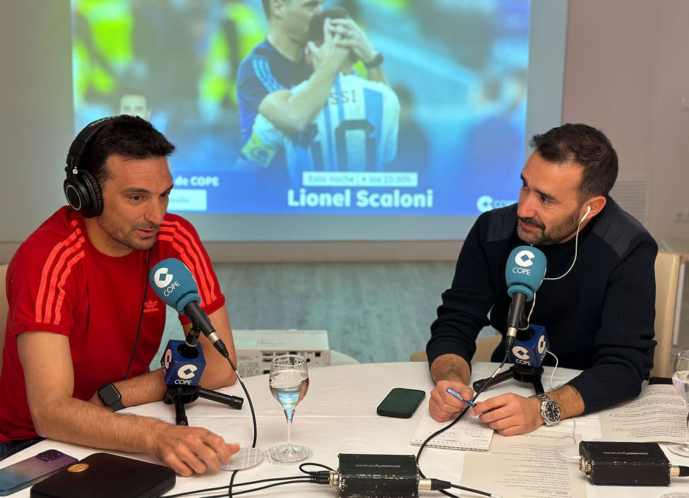 Juanma Castaño entrevista al seleccionador campeón del mundo, Lionel Scaloni