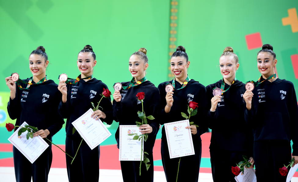 Il gruppo di ginnastica ritmica vince il bronzo nel mondo e si svolge a Parigi 2024 – più sport