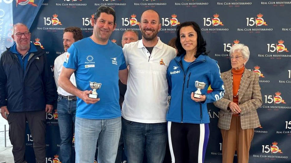 Os velejadores Ángel Ballesteros e Sonia Hidalgo, terceiros no Troféu Sua Majestade o Rei – Deportes Motril