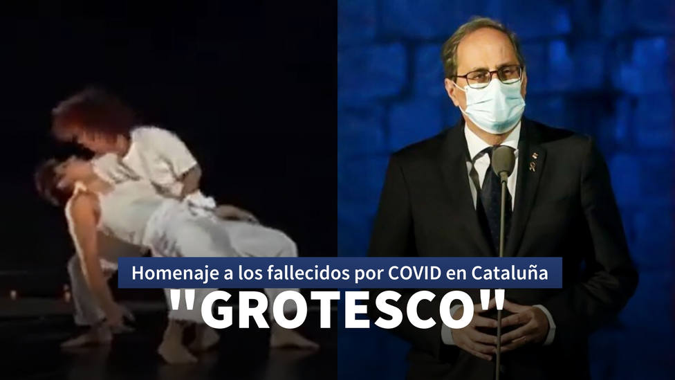 El homenaje de Torra a los fallecidos por coronavirus del que nadie habla: Grotesco