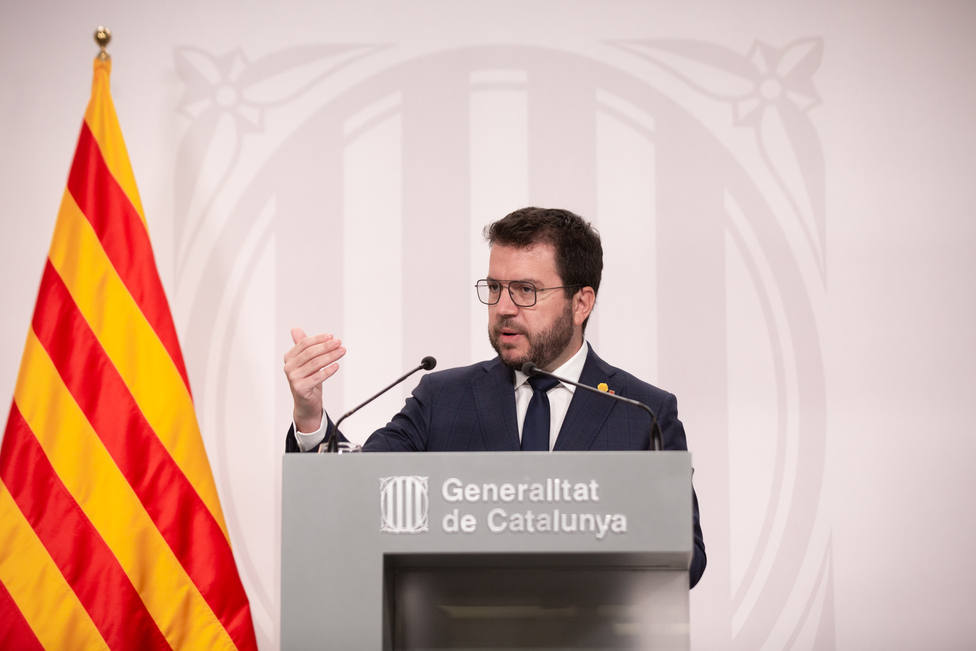 Aragonès avisa de que la mesa de diálogo tiene un plazo y espera reformas antes de fin de año