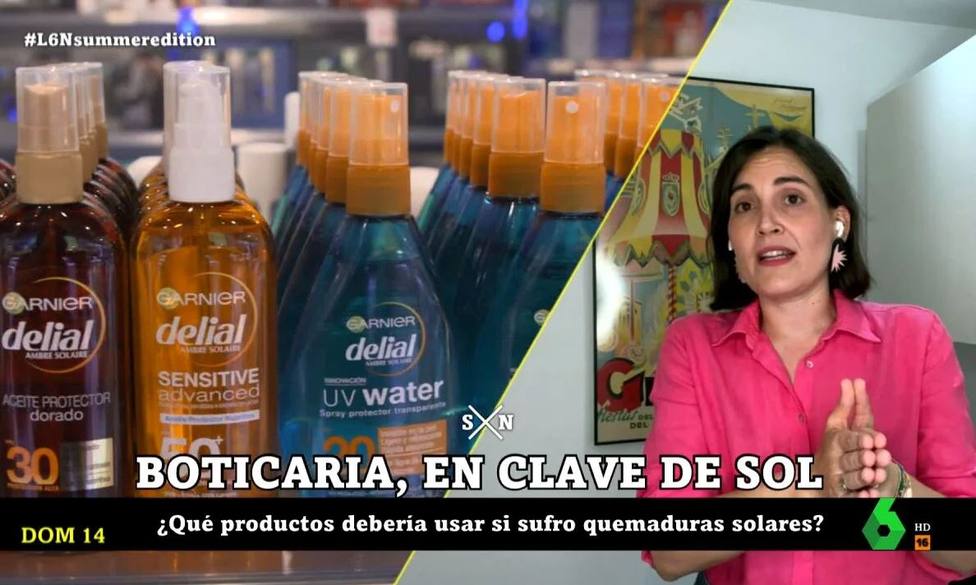 Boticaria García da las claves para elegir la mejor crema solar para este verano según cada tipo de piel - Televisión COPE