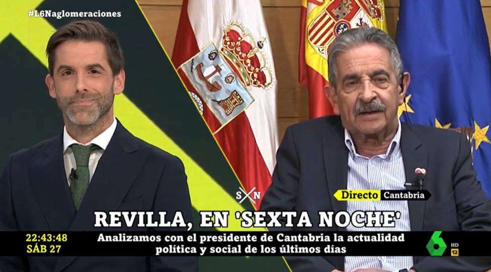 Revilla recuerda a Iñaki López en La Sexta Noche tras ser sustituido por José Yélamo: A ti pues...