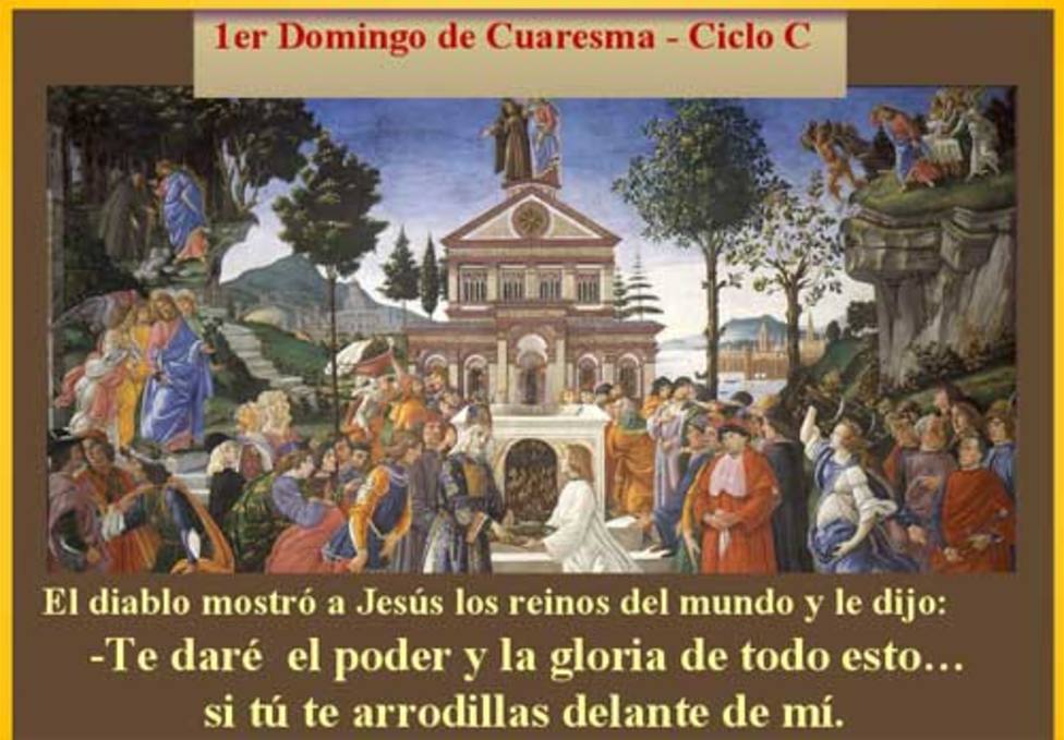 Homilía en Power Point I Domingo Cuaresma, C, (14-2-2016), por José-Román  Flecha - Revista Ecclesia - COPE