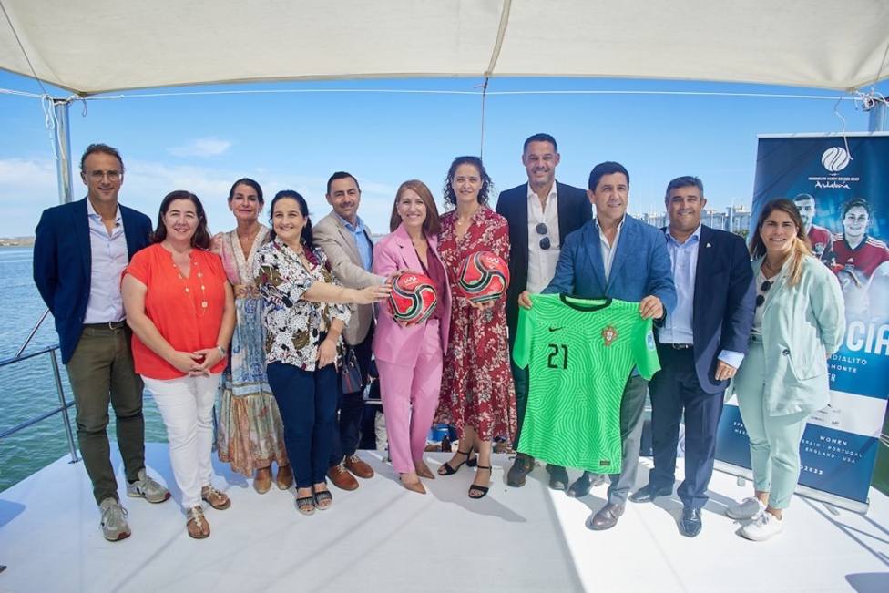 Apresentação da Copa do Mundo de Beach Soccer que será realizada em Isla Canela em outubro – Huelva