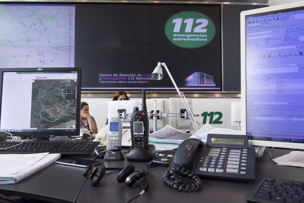 El 112 de Extremadura atendiÃ³ 1.810 llamadas al dÃ­a en la Ã©poca estival cuando hubo mÃ¡s accidentes y menos incendios