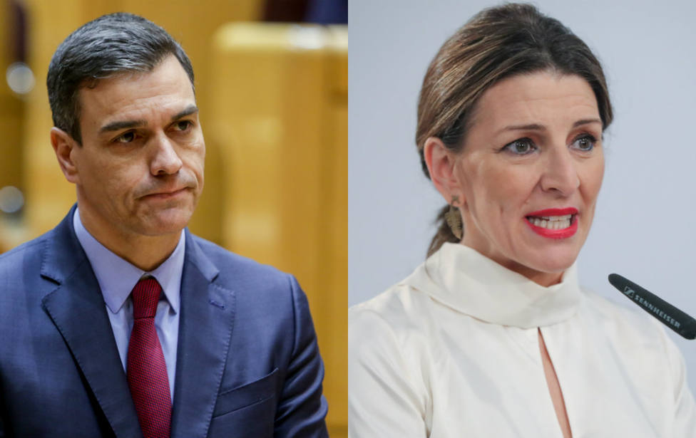 Sánchez Y Yolanda Díaz El Pacto Que Blindó A Los Cinco Ministerios De Podemos España Cope 9721