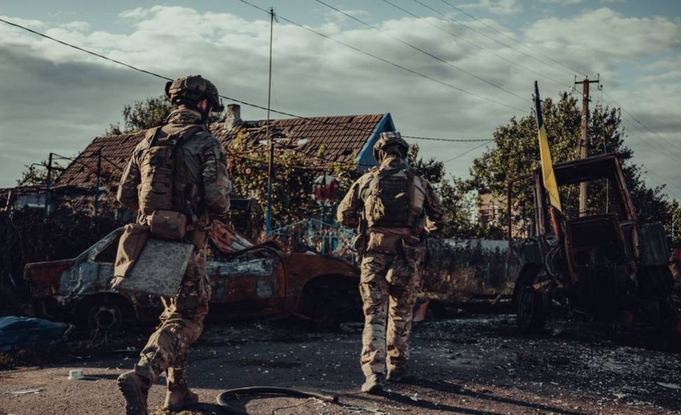 Las tropas ucranianas continúan defendiendo su territorio con la reconquista de Liman