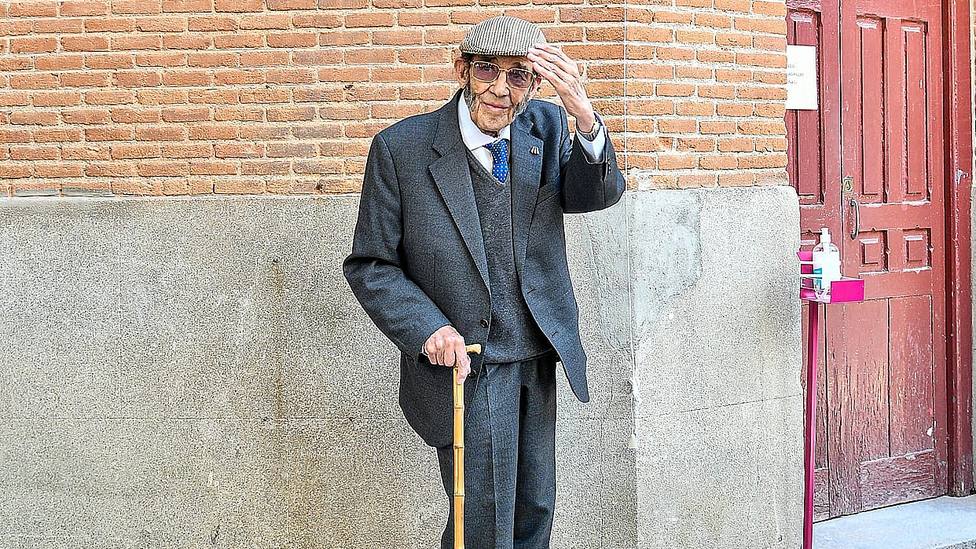 César Palacios en el homenaje que se le tributó en Las Ventas el pasado 2 de mayo