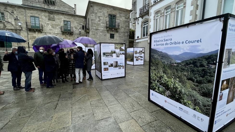 La conselleira inauguró hoy en Lugo una exposición itinerante sobre las reservas de la Biosfera