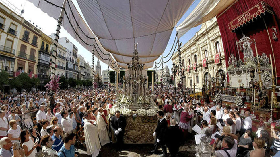 Suspendidas las procesiones del Corpus Christi en toda la Archidiócesis de Sevilla