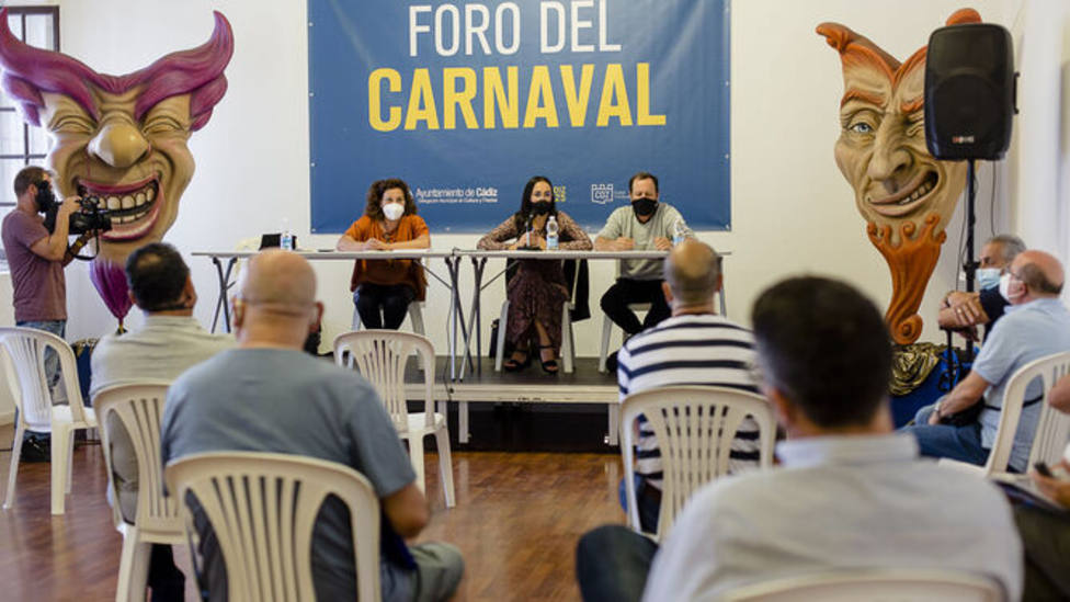Foro de Carnaval convocado por la delegación de Fiestas del Ayuntamiento de Cádiz