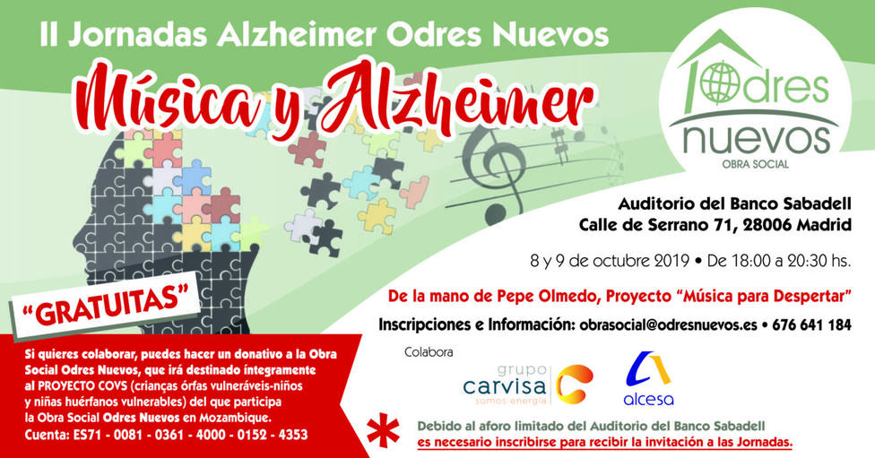 II Jornadas de Alzheimer de la Obra Social Nuevos - Iglesia Española