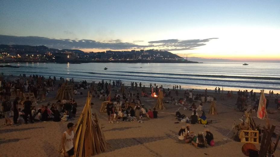 Noche de San Juan en A Coruña