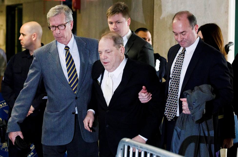 Weinstein, de nuevo hospitalizado en Nueva York tras ser condenado a 23 años