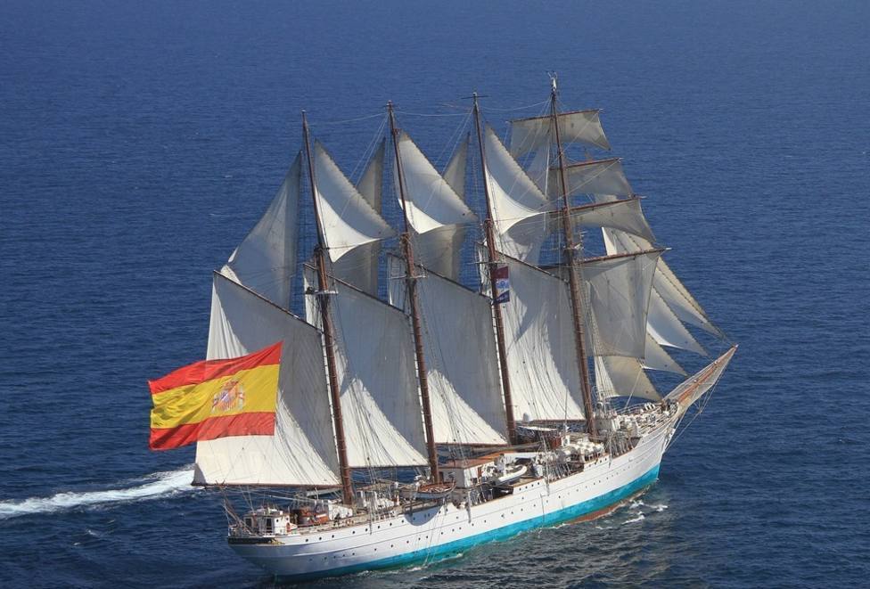 El buque de la Armada española Juan Sebastián de Elcano ha llegado a Miami