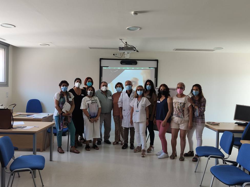 Escuela pacientes Cáncer Mama en el Hospital de Jerez de la Frontera (Cádiz)