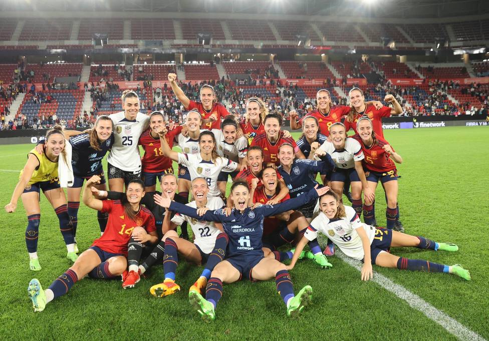 Fatídico administrar Superior España gana a Estados Unidos por primera vez en su historia - Fútbol  Femenino - COPE