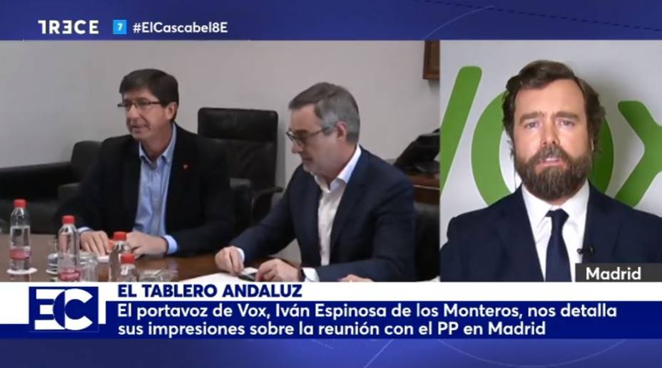 Ciudadanos y Vox exponen en TRECE las claves para gobernar en Andalucía