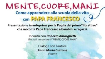 Mente, Corazón y Manos: el libro que cuenta el Papa Francisco a los más pequeños