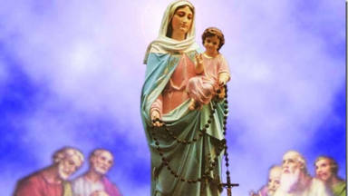 El Santo de hoy: Nuestra Señora del Rosario, Consuelo de los afligidos -  Santoral - COPE
