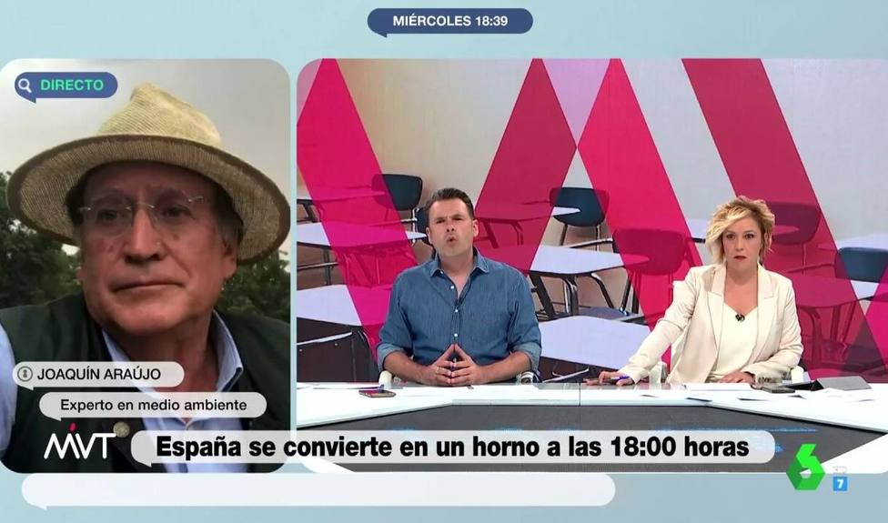Iñaki López y Cristina Pardo viven un susto en plena entrevista en Más vale tarde: sus caras lo dicen todo