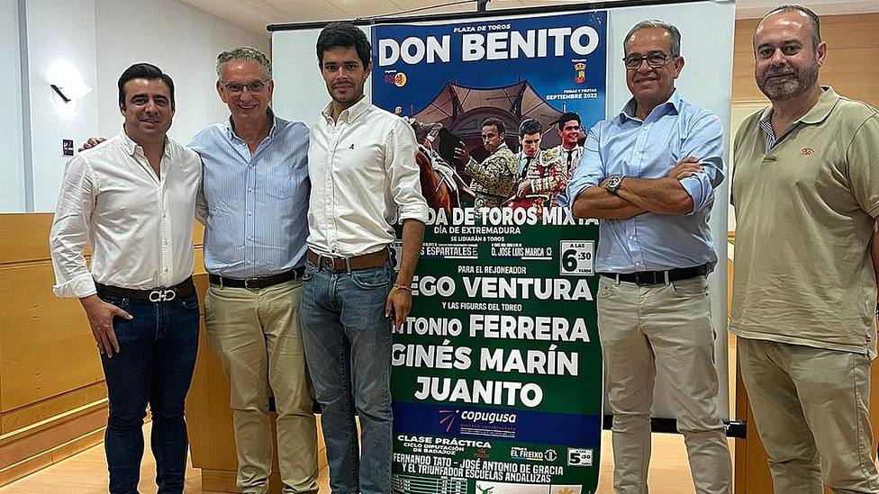 Acto de presentación del cartel de Don Benito (Badajoz)
