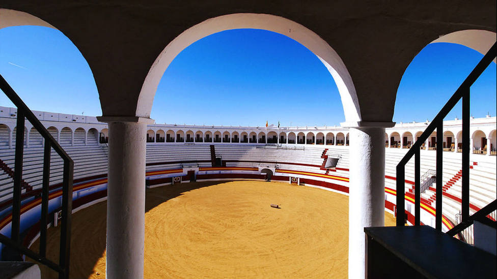 La plaza de toros de Zafra (Badajoz)