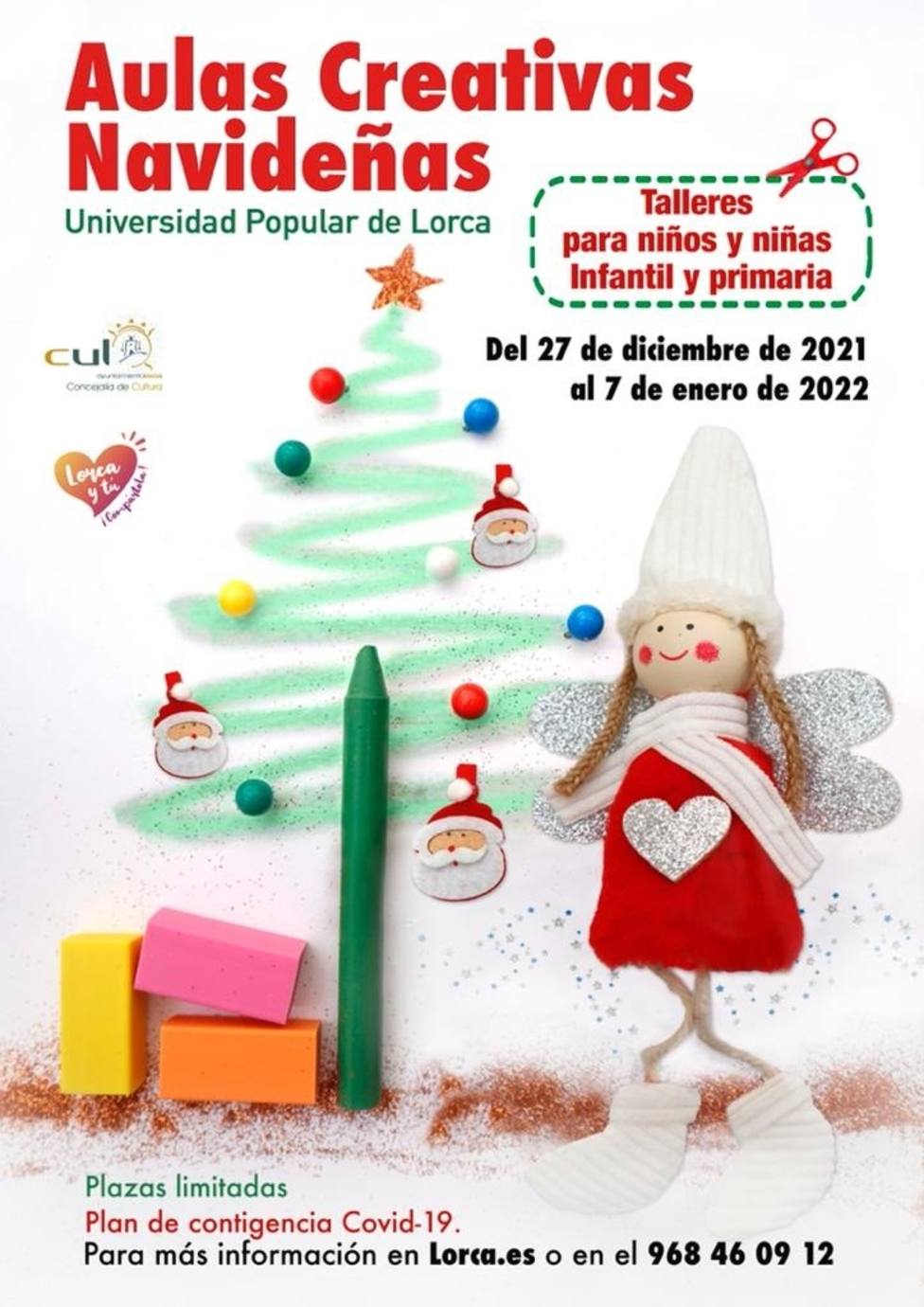Lorca abre el plazo para nueva edición de las 'Aulas Creativas Navideñas' -  Lorca - COPE
