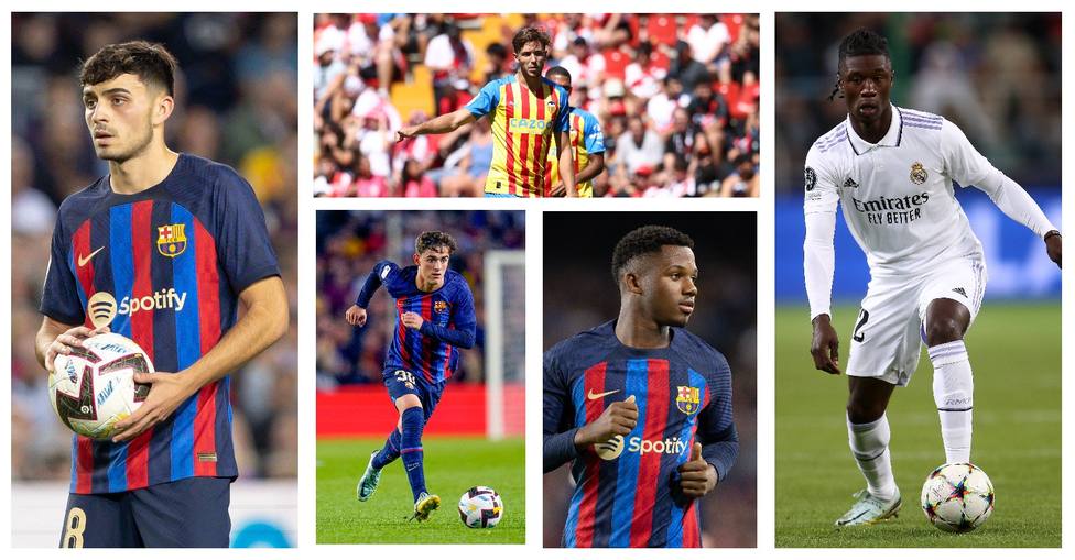 Pedri, Ansu Fati, Gavi, Nico e Camavinga, tra i 20 finalisti di Golden Boy – Calcio Internazionale
