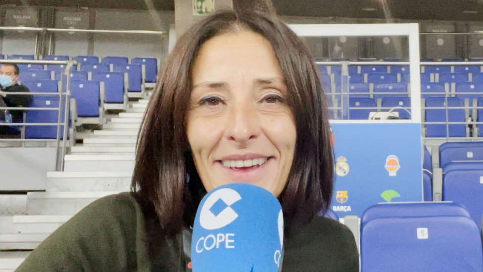 Casado, primera mujer en narrar partidos de la ACB en Movistar+ - Risa - COPE