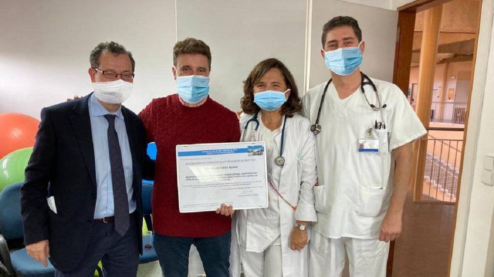 Premio Centro San Juan de la Cruz al cardiólogo Marcos García, del Hospital Puerta de Hierro-Majadahonda