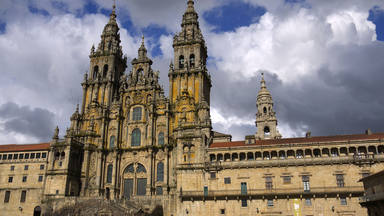 The Cathedral of St. James in Santiago de Compostela, Spain.. Image shot 05/2012. Exact date unknown.