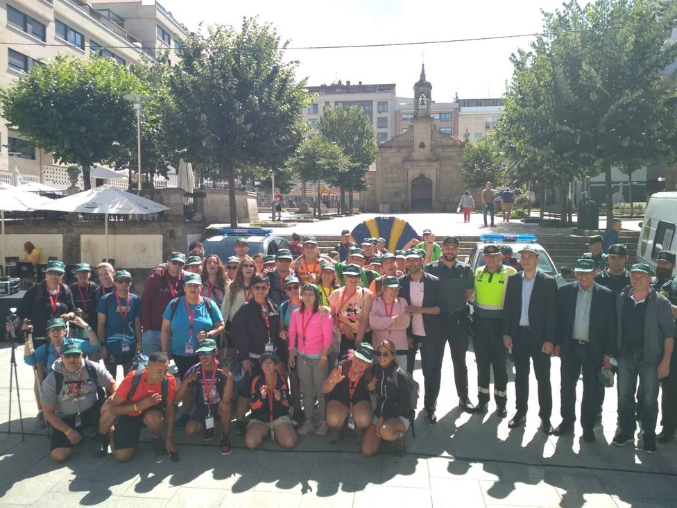 A Xunta asiste á saída oficial da peregrinación do Camiño Francés organizada por Special Olympics