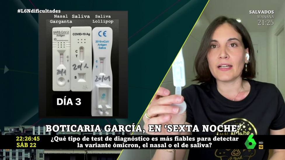 Boticaria García explica cómo hacerse un test de saliva y alerta de su problema con ómicron: Ante la duda