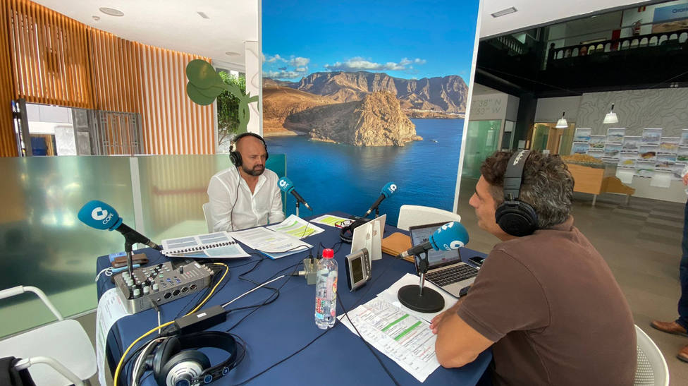 Carlos Álamo, consejero de Turismo Gran Canaria y Javier Benítez