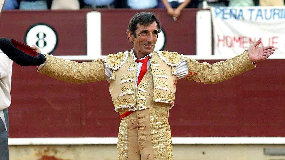 Dámaso González durante una de sus tardes triunfales en la plaza de toros de Albacete
