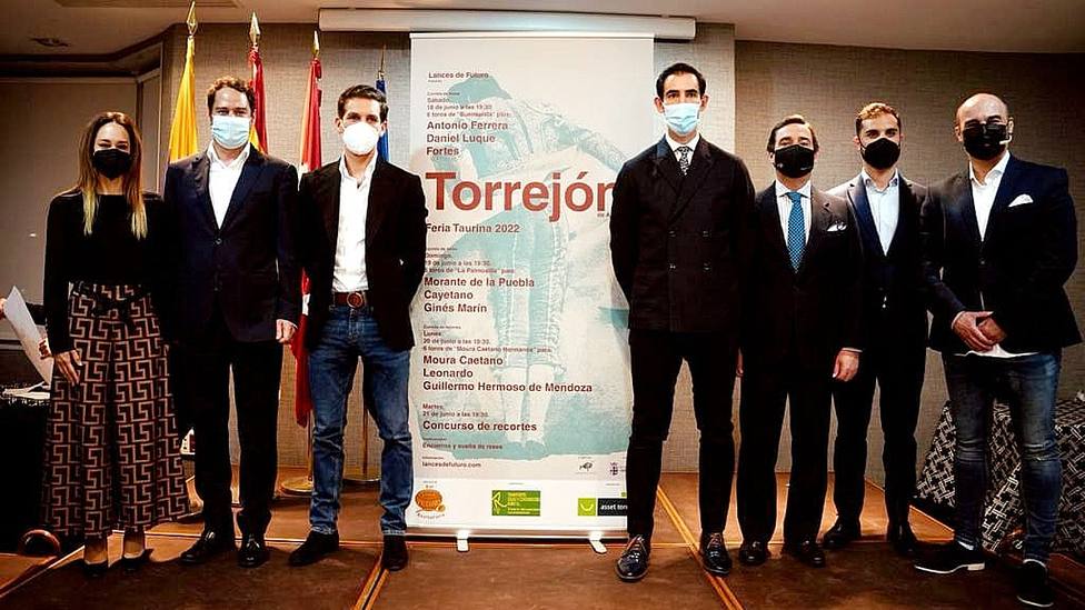 Acto de presentación de los carteles de la feria de Torrejón de Ardoz (Madrid)
