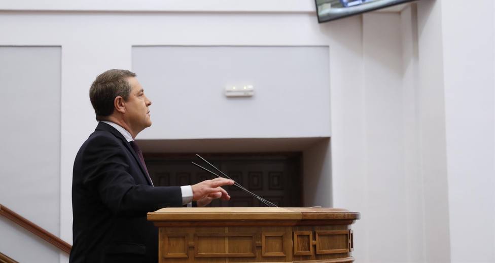 García-Page encara el último Debate del Estado de la Región de la legislatura antes de las autonómicas