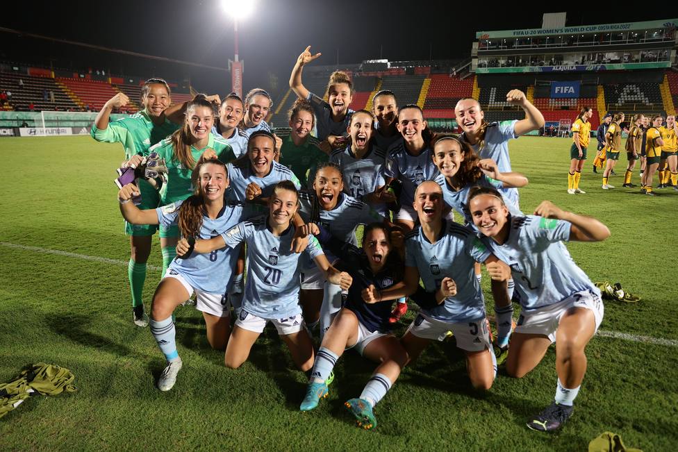 España en cuartos del Mundial Sub-20 golear a Australia (3-0) - Femenino - COPE