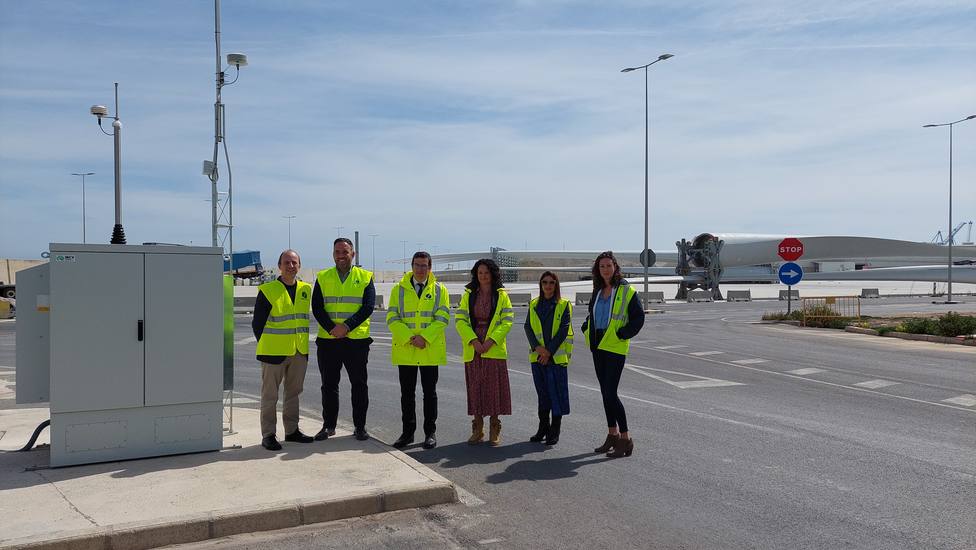 La Autoridad Portuaria de Castellón instala un nuevo captador de calidad de aire
