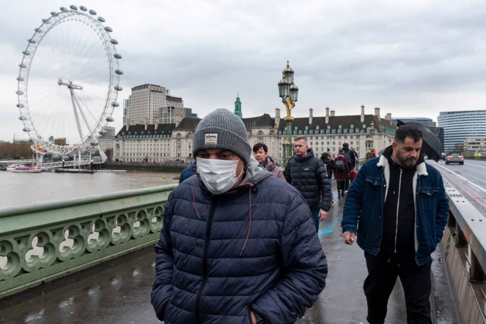 Reino Unido anuncia el fin de la obligatoriedad de las mascarillas a partir del próximo 27 de enero