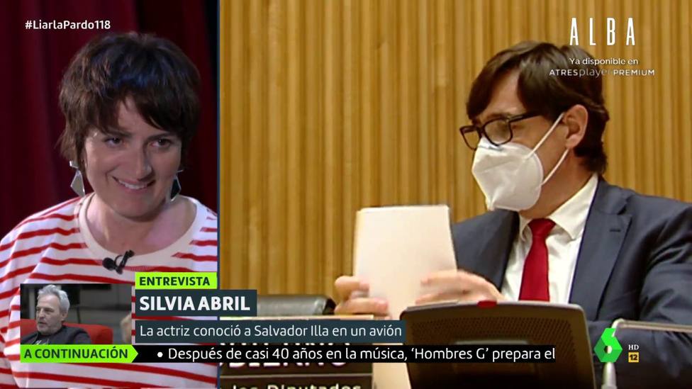Silvia Abril deja en shock a Cristina Pardo tras su incómodo encuentro con Salvador Illa: Antisistema