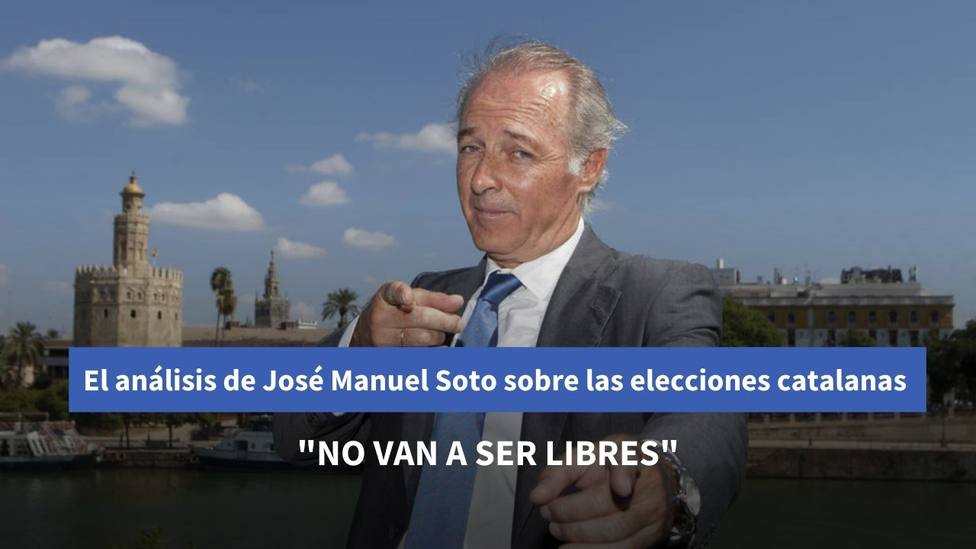 José Manuel Soto sale en defensa de Vox y ataca a las elecciones catalanas: No van a ser libres