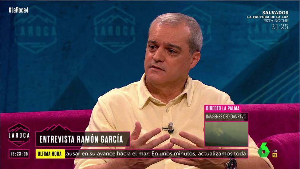 Ramón García en La Roca, programa de La Sexta