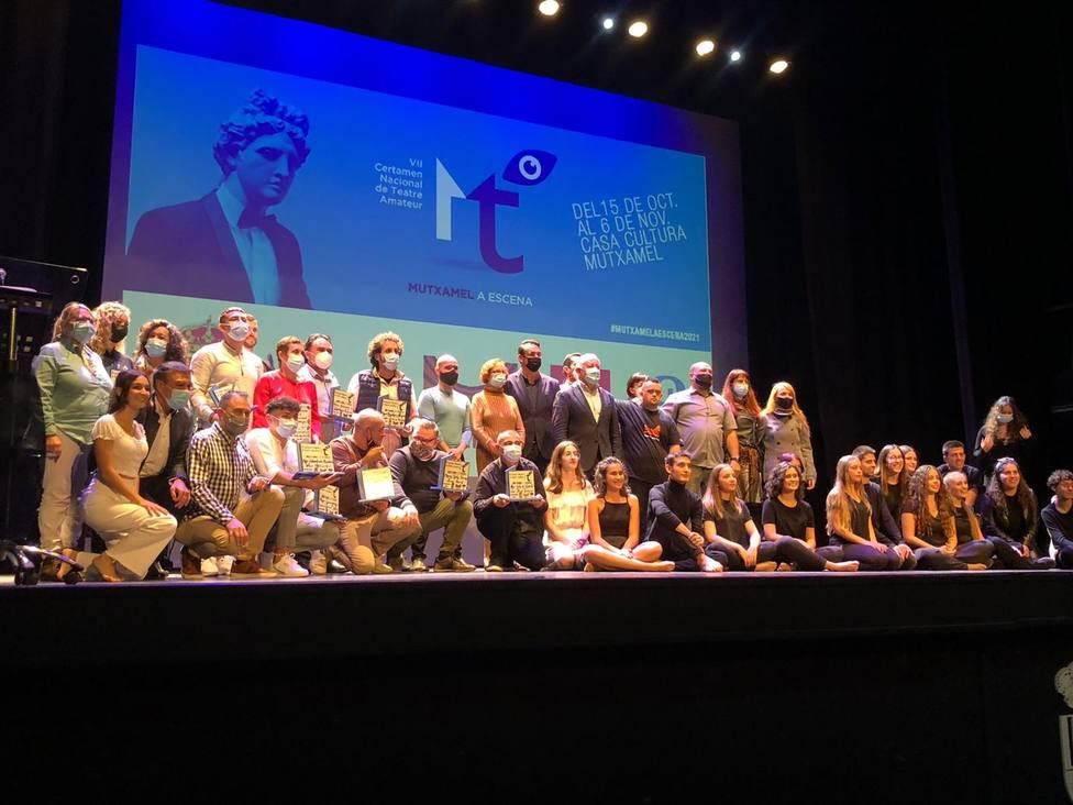 Entrega de premios del VII Certamen de Teatro Amateur Mutxamel a Escena
