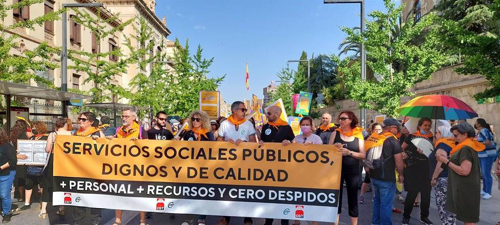 Granada.- Los sindicatos piden mÃ¡s personal en una jornada de paro generalizado en los servicios sociales municipales