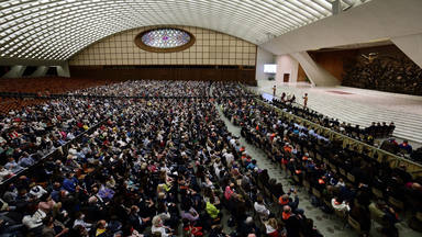 Pope Francis audience in Vatican