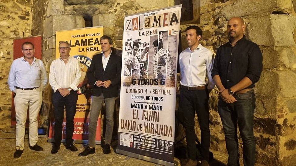 Acto de presentación del cartel de Zalamea la Real (Huelva)